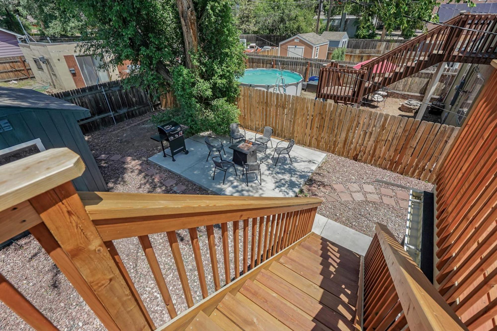 Neighborly Heights - Downtown King Bbq Fire Pit Vila Colorado Springs Exterior foto